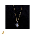 Laviora Golden Heartshine Necklace – Onam Jewellery Necklace 15