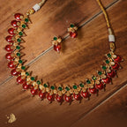 Kerala Palakka Model Necklace – Onam Jewellery Necklace 1