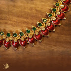 Kerala Palakka Model Necklace – Onam Jewellery Necklace 1